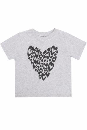 T-shirt with a heart motif, zdjęcie 1 T-shirt with a heart motif od Stella McCartney Kids